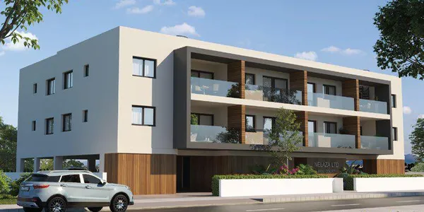 Новая малоэтажная резиденция с парковкой, Лакатамия, Кипр