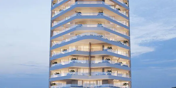 Новая закрытая резиденция с бассейном в 150 метрах от пляжа, Лимасол, Кипр