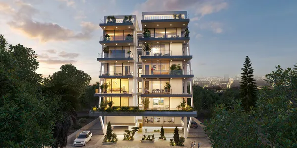 Новая резиденция с тренажерным залом в 100 метрах от пляжа, Лимасол, Кипр