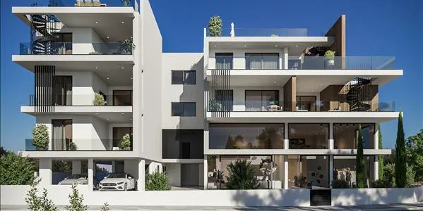 Новая резиденция с бассейном и тренажерным залом недалеко от пляжа, Арадипу, Кипр