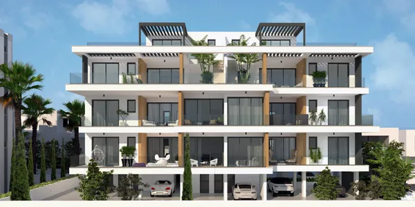 Новая резиденция с зеленой зоной недалеко от побережья, Агиос Афанасиос, Кипр