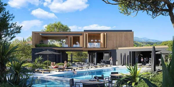 Новый жилой комплекс с садами и бассейном, Гермасогейя, Кипр