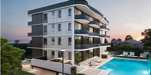 Новый жилой комплекс с бассейном и видами на море в живописном районе Пафоса, Кипр