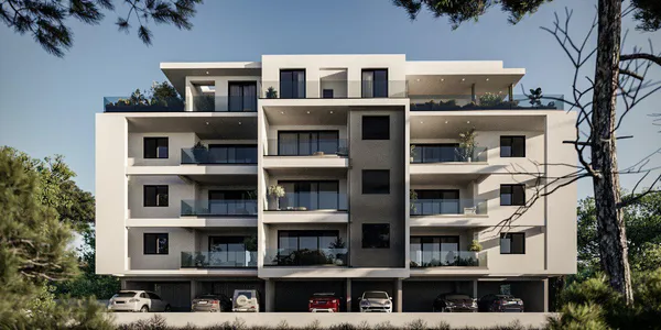 Новый жилой комплекс с парковкой, Гермасогейя, Кипр