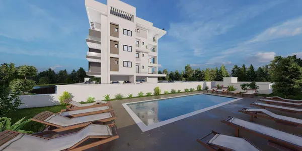 Новая высококачественная резиденция в 10 минутах ходьбы от пляжа, Лимасол, Кипр