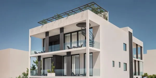 Новый жилой комплекс с парковкой, Героскипу, Кипр