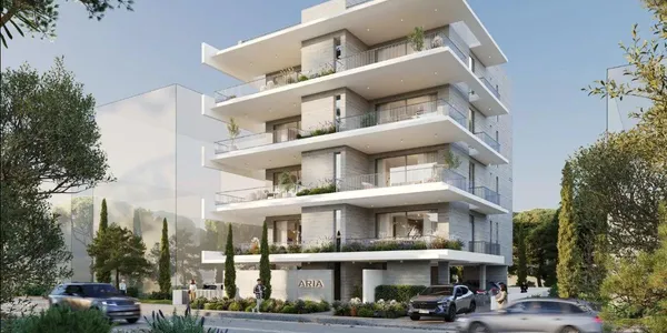 Новый закрытый комплекс с видом на море в центре Пафоса, Кипр