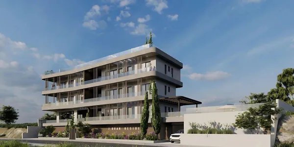 Новый жилой комплекс качественных квартир с паркингом, Агиос Афанасиос, Лимассол, Кипр