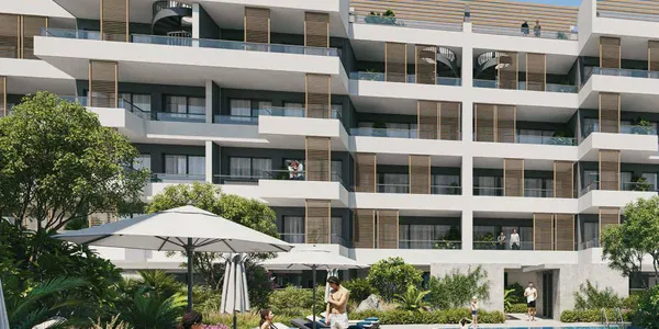 Новый проект с бассейном и садами, Лимасол, Кипр