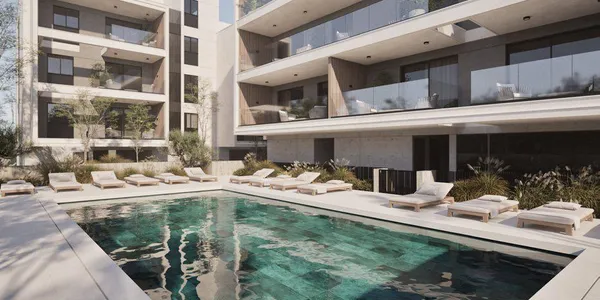 Новая малоэтажная резиденция с бассейном и тренажерным залом, Лимасол, Кипр