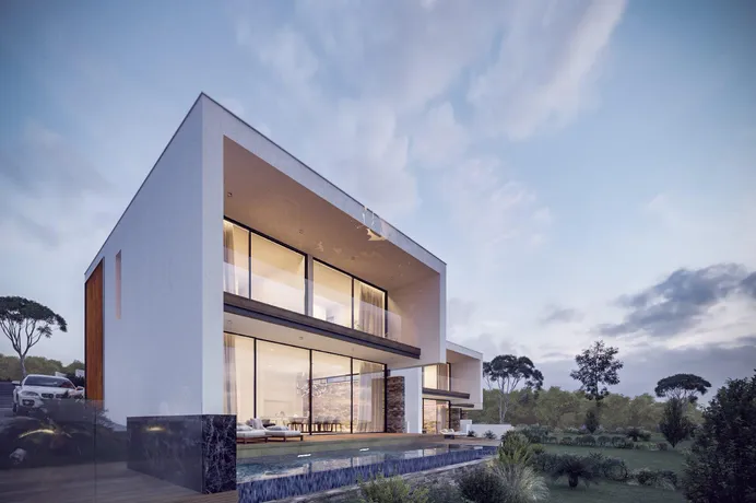 Современная резиденция с прямым выходом на пляж, Кисонерга, Кипр