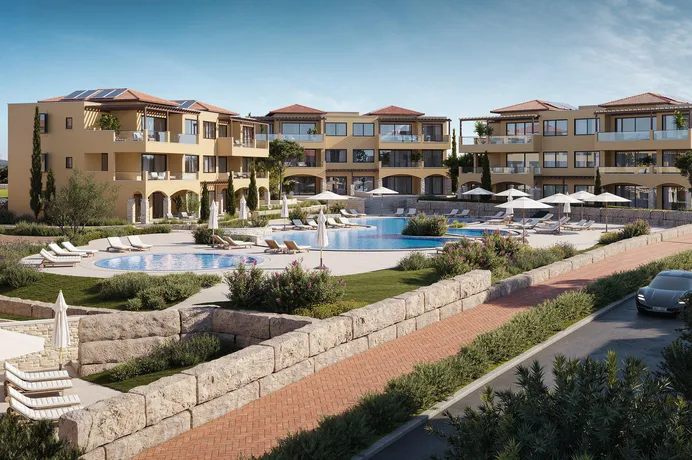 Престижная резиденция рядом с полем для гольфа и спа-центром, Пафос, Кипр