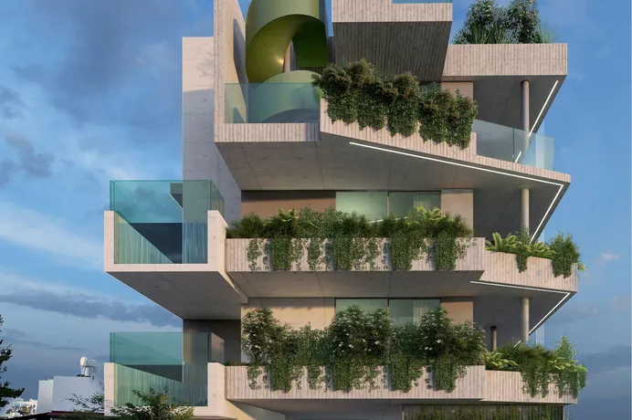 Апартаменты с бассейнами в красивой резиденции, Пафос, Кипр