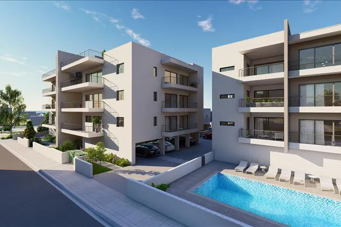 Современный жилой комплекс в центре Пафоса, Кипр