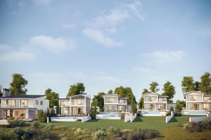 Новая резиденция на вершине холма с панорамным видом в спокойном живописном районе, Пейя, Кипр