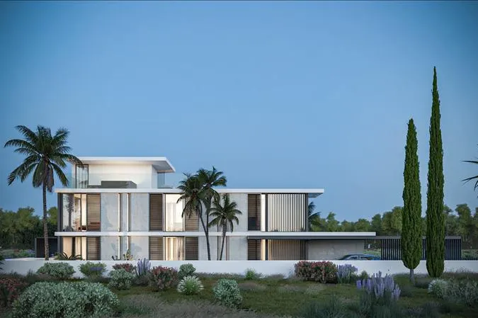 Новая резиденция с садом и бассейном недалеко от пляжа, Протарас, Кипр