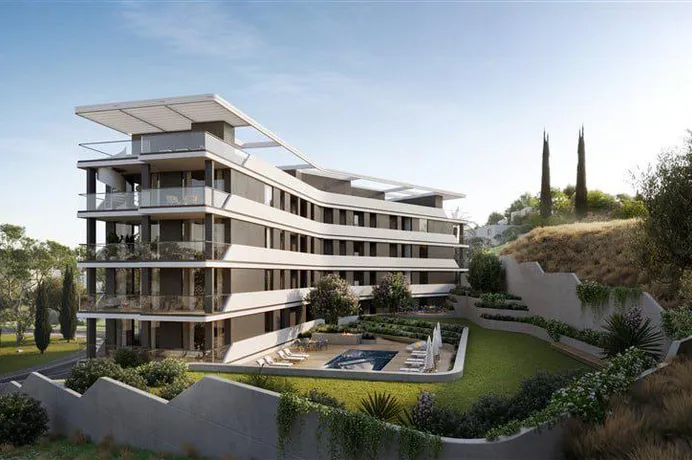 Новая резиденция с бассейном, Агиос Тихонас, Кипр