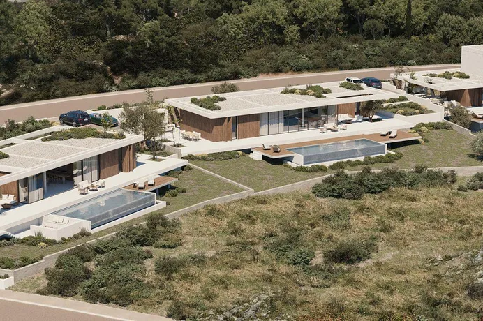 Новый комплекс вилл с бассейнами, Пейя, Кипр