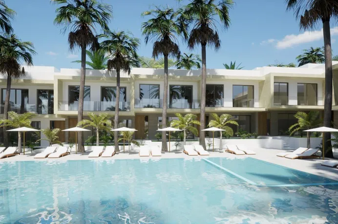 Новый комплекс вилл с бассейном в 500 метрах от пляжа, Агиос Афанасиос, Кипр