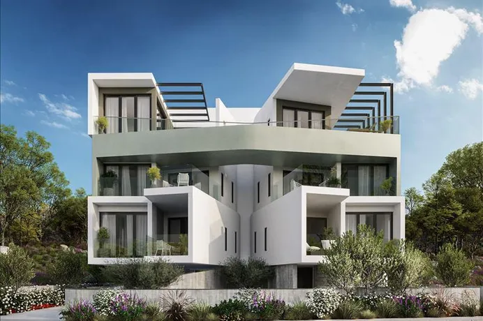 Новая резиденция с бассейном в популярном районе Пафоса, Кипр