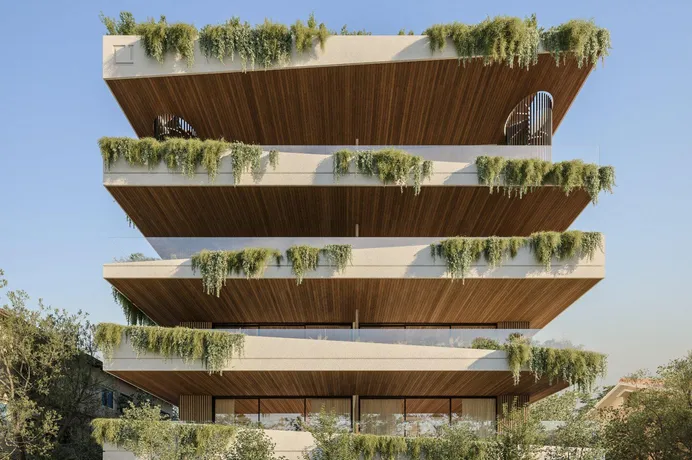 Новая резиденция в 700 метрах от моря, в центре Лимассола, Кипр