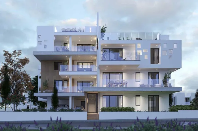 Новая малоэтажная резиденция рядом с побережьем и центром Ларнаки, Арадипу, Кипр