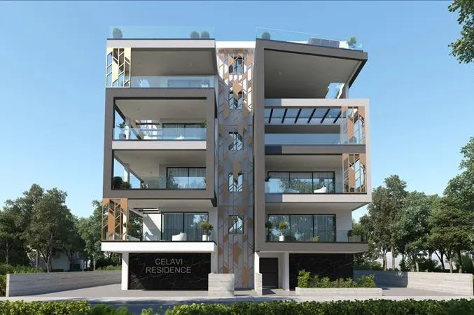 Новая элитная резиденция с панорамным видом в 900 метрах от порта Ларнаки, Кипр