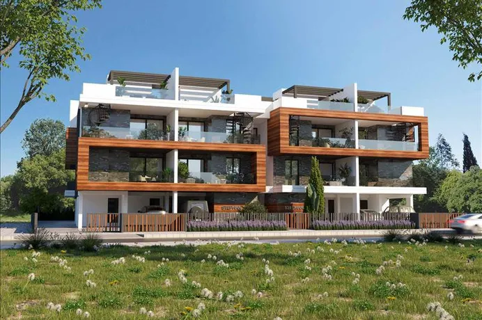 Новая малоэтажная резиденция в спокойном районе, Арадипу, Кипр