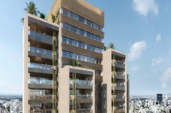 Премиальные апартаменты с инфраструктурой 5-звёздочного отеля, в деловом районе столицы Никосии, Кипр