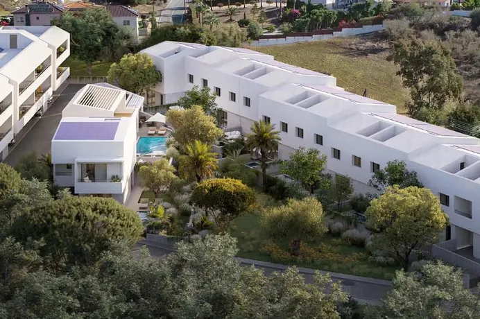 Новая резиденция с бассейном и панорамным видом в престижном пригороде Лимассола, Мони, Кипр