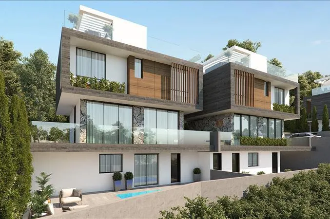 Новый комплекс вилл рядом с Лимассолом, Мони, Кипр