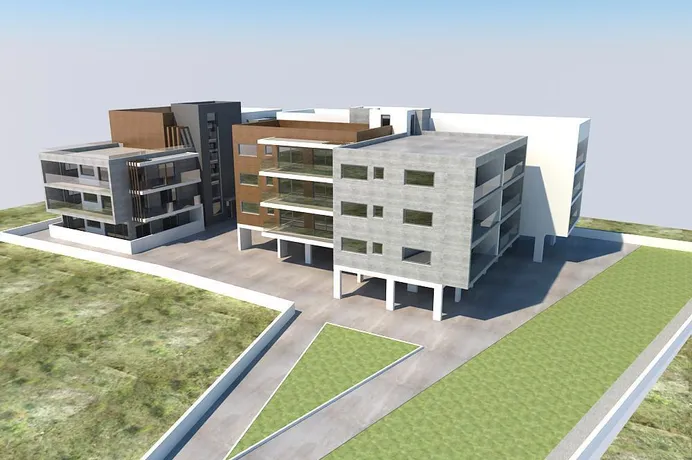 Новая малоэтажная резиденция в Арадипу, Кипр