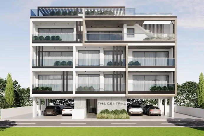 Новая резиденция с парковкой рядом с парком, Ларнака, Кипр