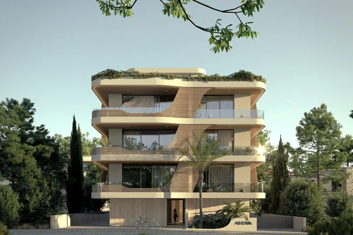 Новая экологичная резиденция в прогулочном районе Лимассола, Кипр