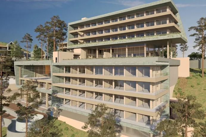 Апартаменты в новой резиденции с бассейнами, рестораном и круглосуточным обслуживанием, Платрес, Кипр