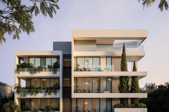 Новая резиденция в престижном жилом районе, недалеко от моря, Гермасогейя, Кипр