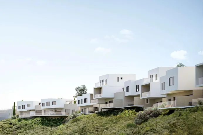 Резиденция в большом жилом комплексе с полем для гольфа, спа-центром и клубом верховой езды, Пафос, Кипр