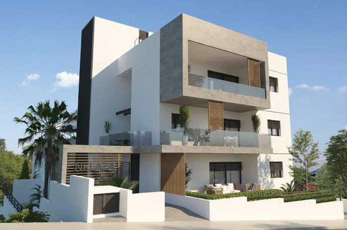 Новая малоэтажная резиденция с круглосуточной охраной, Лимассол, Кипр