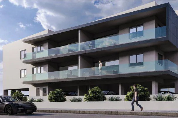 Новая малоэтажная резиденция с парковкой, Лакатамия, Кипр