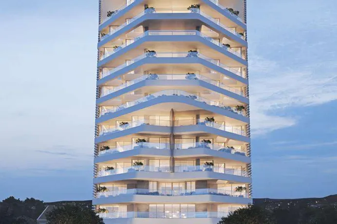 Новая закрытая резиденция с бассейном в 150 метрах от пляжа, Лимасол, Кипр