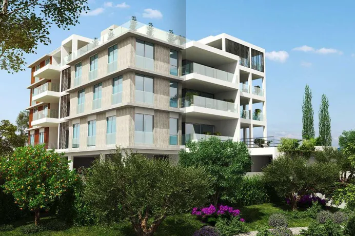 Новая закрытая резиденция с бассейном и панорамным видом на море, Агиос Афанасиос, Кипр