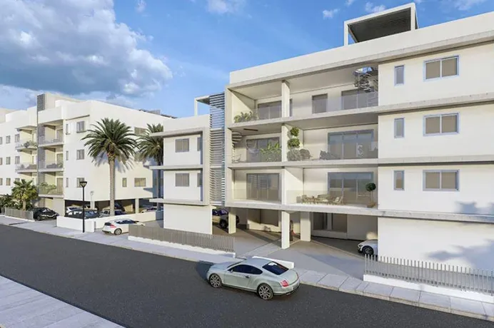 Новый жилой комплекс с панорамными видами рядом с пляжем и центром города, Арадипу, Кипр