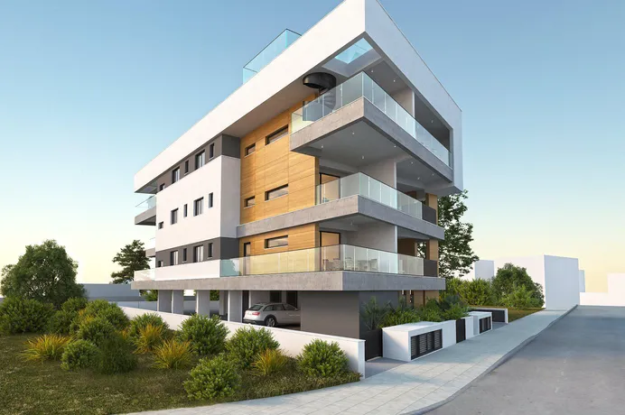 Новая резиденция с крытой парковкой рядом с центром Лимасола, Полемидия, Кипр