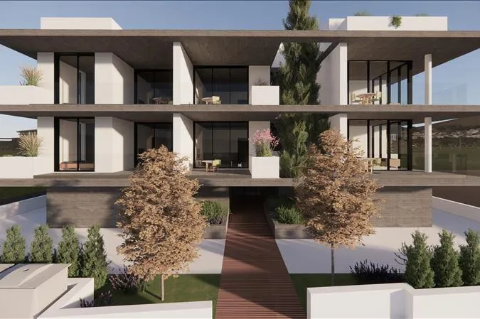 Новая резиденция с бассейном и садом на крыше недалеко от пляжа, Пафос, Кипр