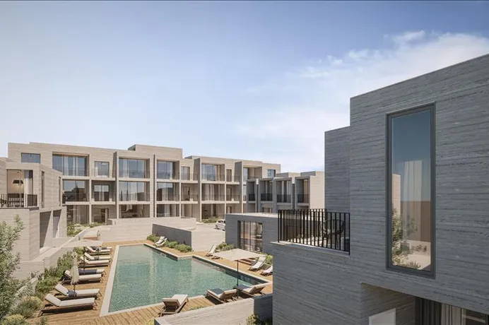 Новый закрытый жилой комплекс с бассейном и садами, Эмба, Кипр