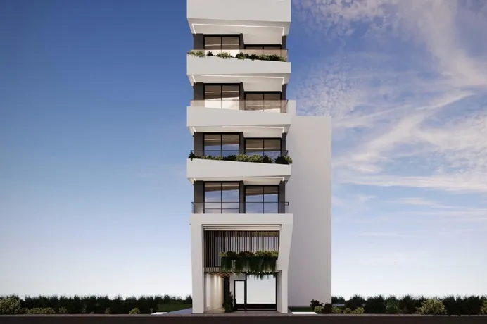 Новая резиденция в 250 метрах от пляжа, в самом центре Ларнаки, Кипр