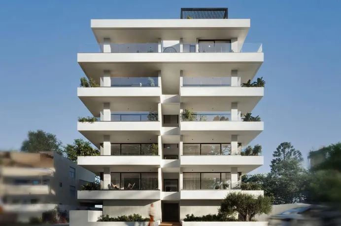 Новая резиденция в 90 метрах от пляжа Маккензи, Ларнака, Кипр