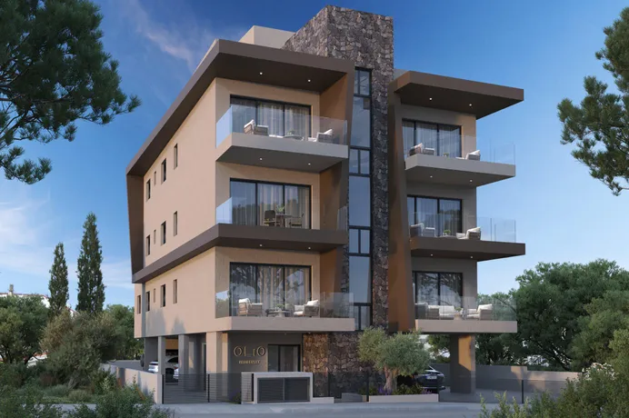 Малоэтажная резиденция с парковкой, Меса Гитония, Кипр