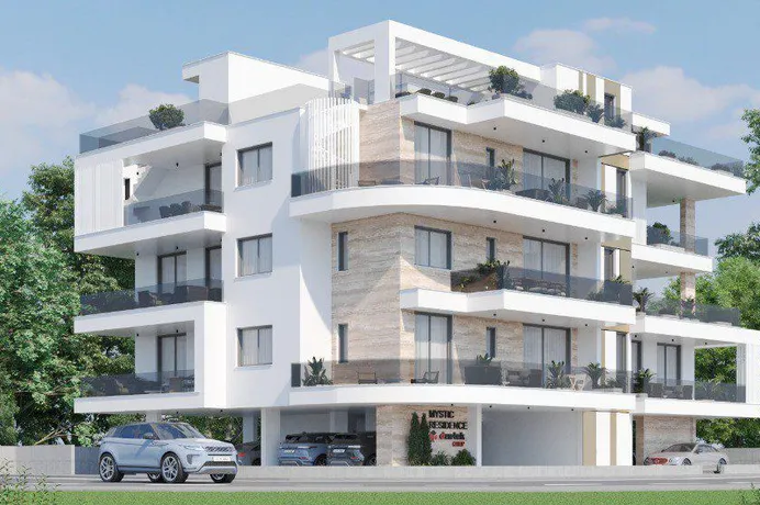 Новая резиденция с парковкой, Арадипу, Кипр