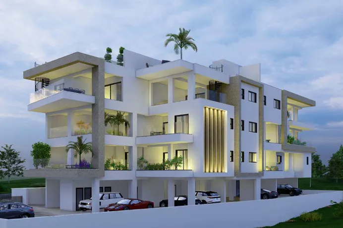 Новая резиденция с панорамными видами на море рядом с центром Лимасола, Кипр